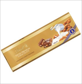 Lindt Swiss Premium Chocolate Milk Almond