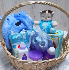 New Born Hamper Gift Basket for boy and girl